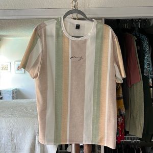Striped T from SHEIN Men. Size L